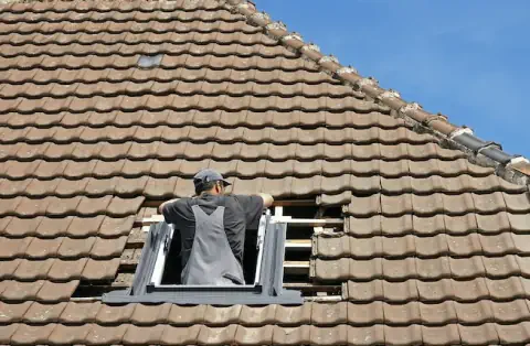 Pose de velux - Allan
